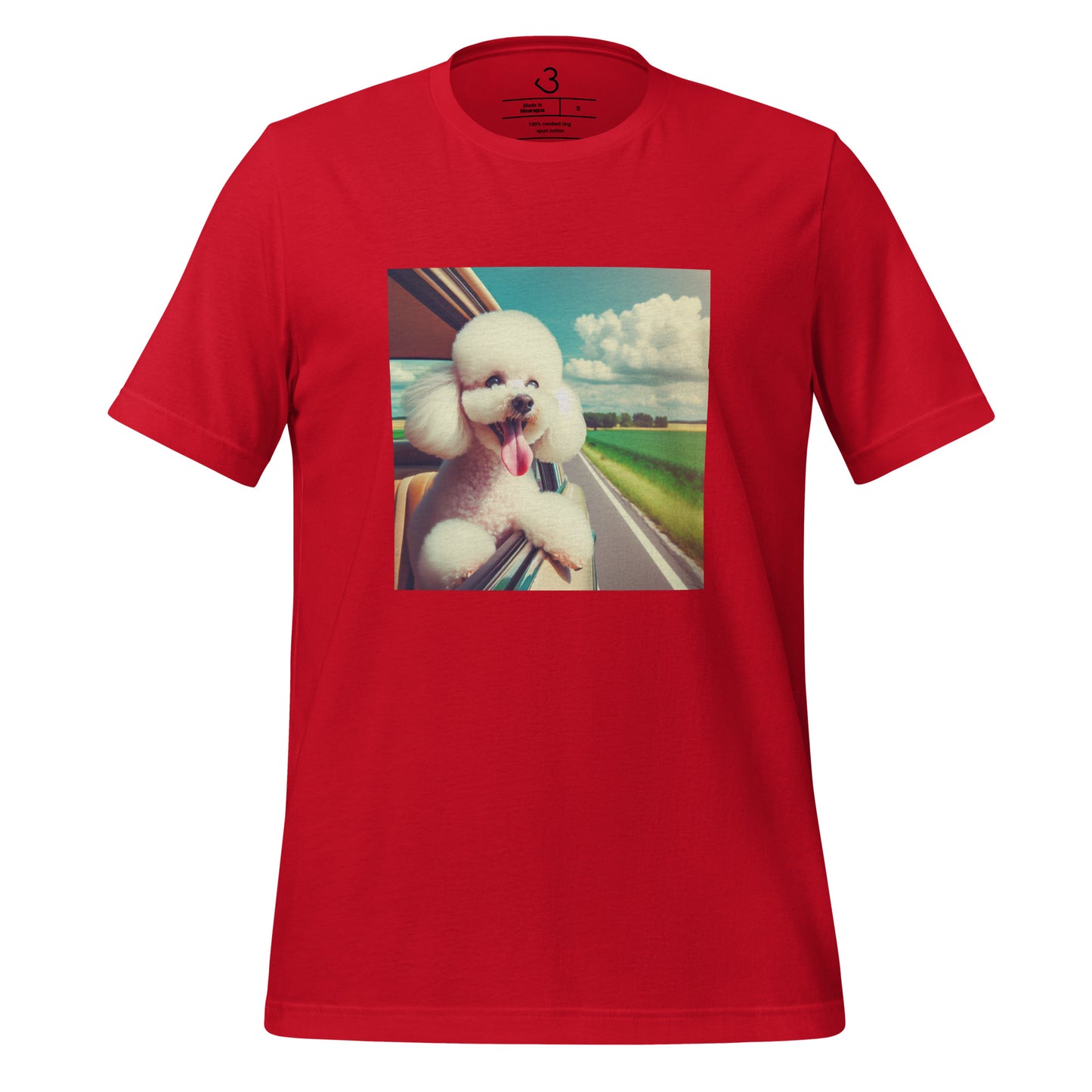 Camiseta caniche freedom