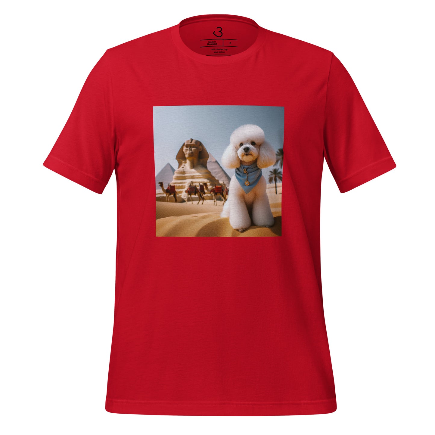 Camiseta caniche Egipto