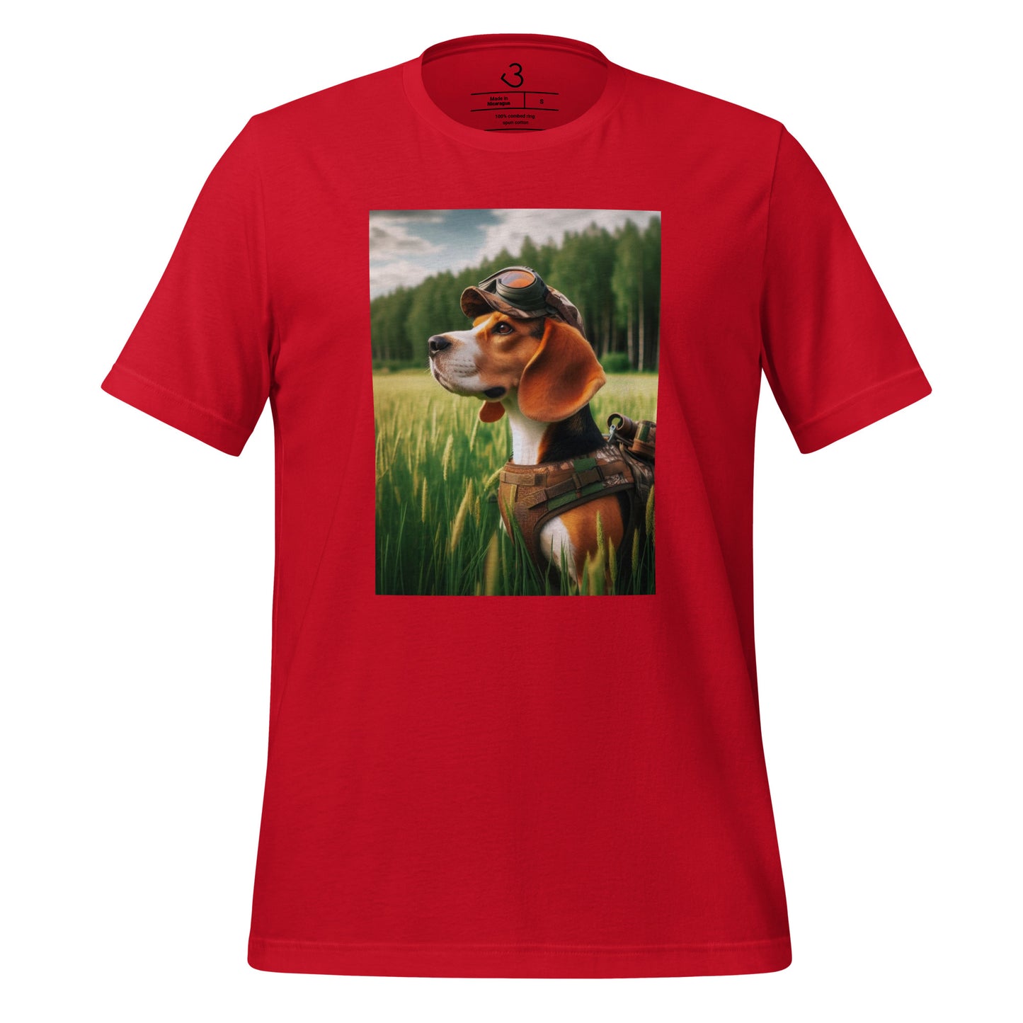 Camiseta beagle cazador