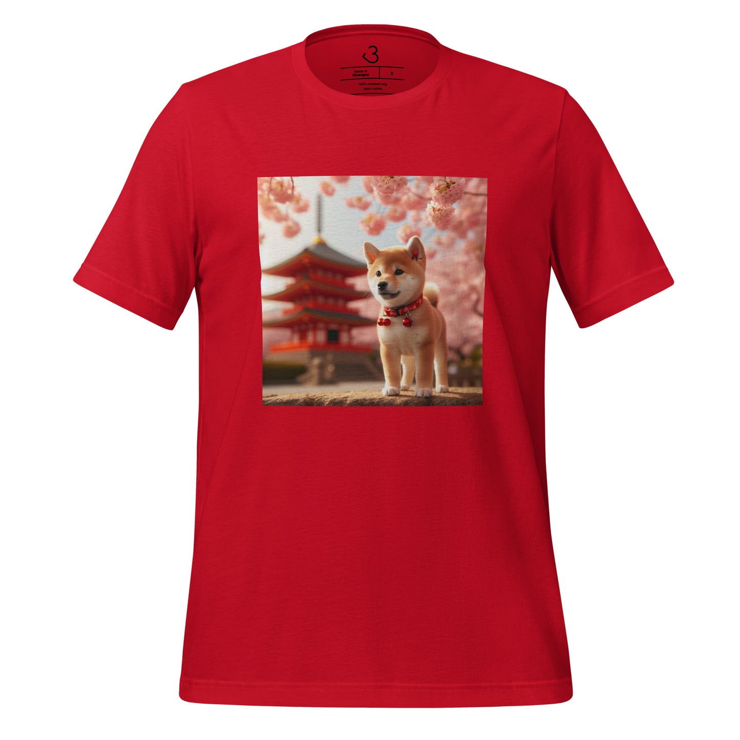 Camiseta shiba inu puppy