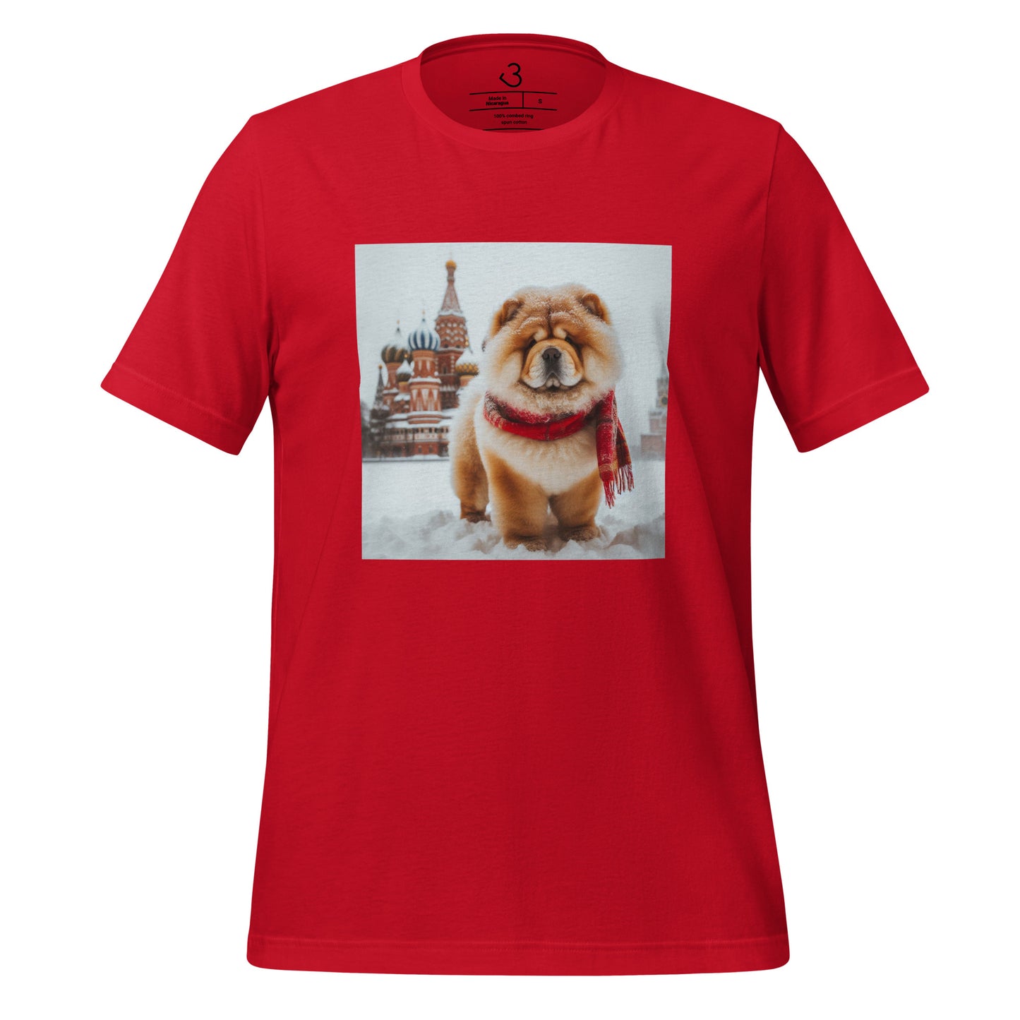 Camiseta chow chow Rusia