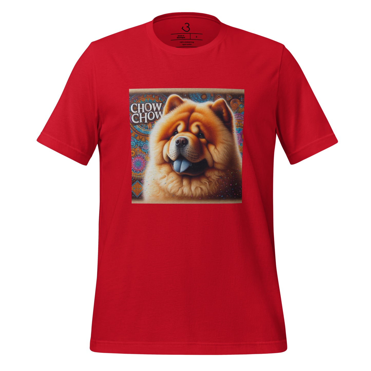 Camiseta chow chow color