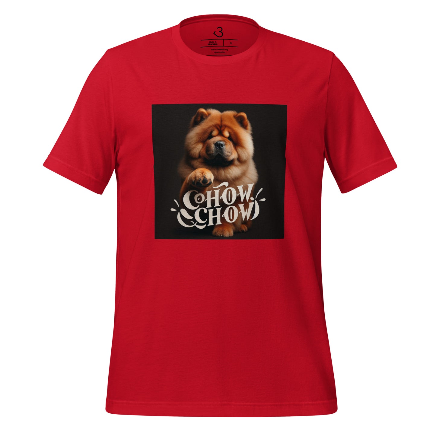 Camiseta chow chow name