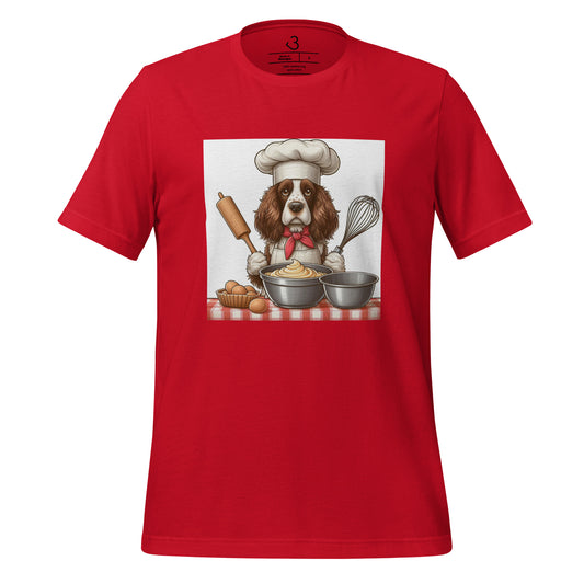 Camiseta cocker cocinero