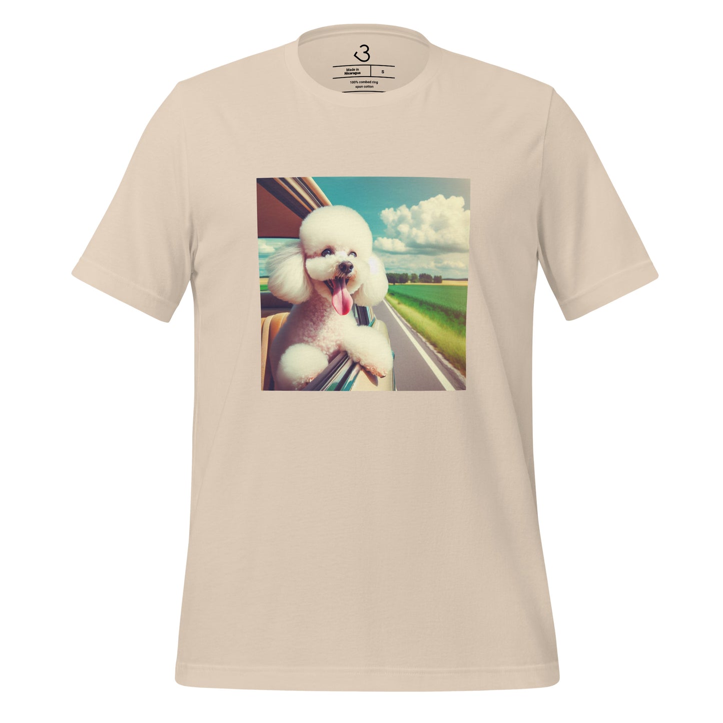 Camiseta caniche freedom