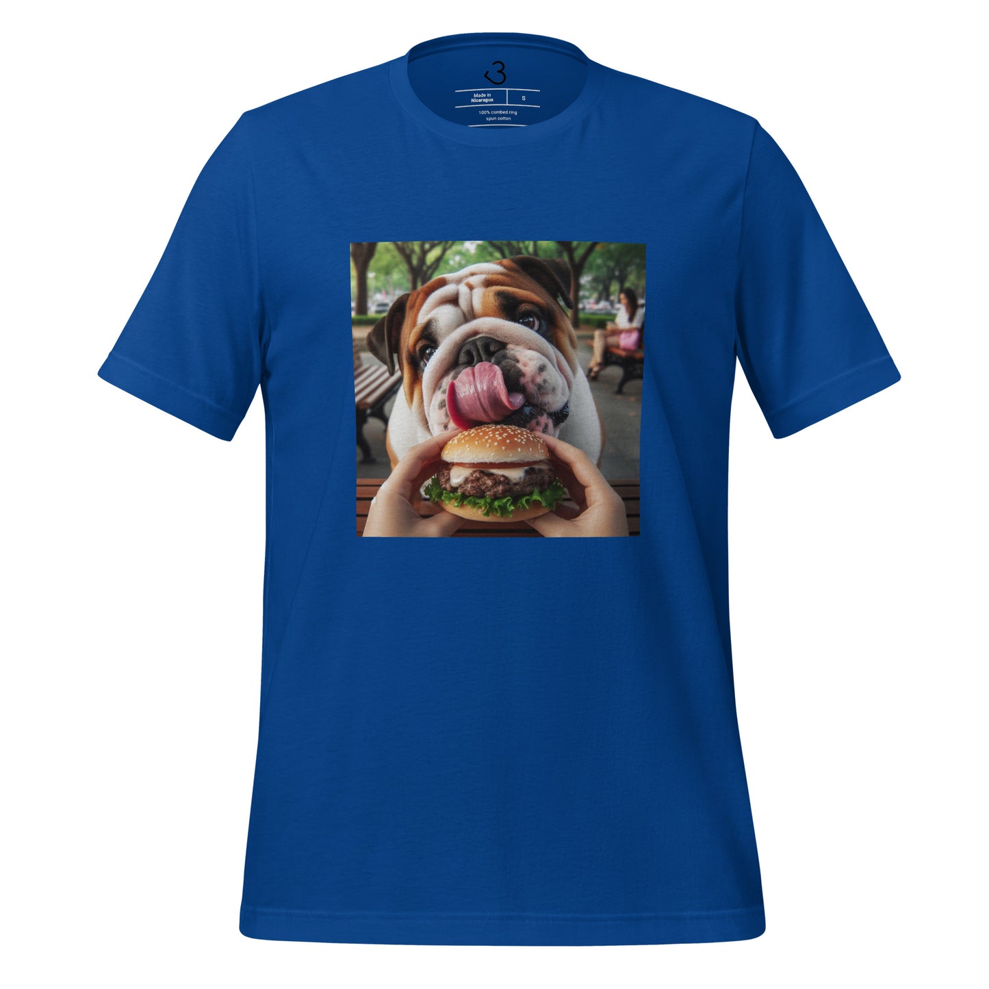 Camiseta bulldog hungry