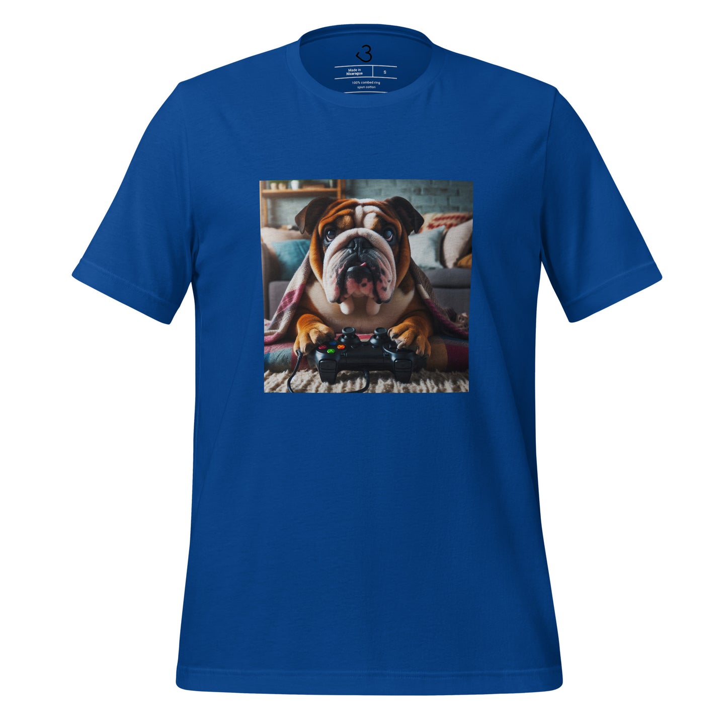 Camiseta bulldog gamer