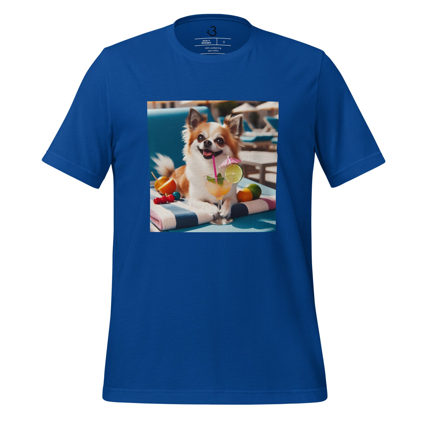 Camiseta chihuahua cocktail