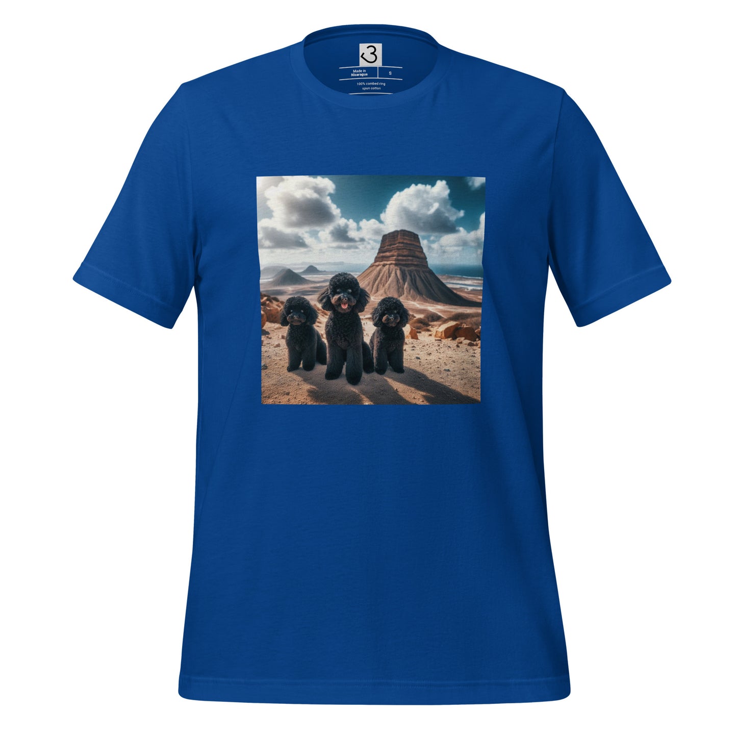 Camiseta caniche three