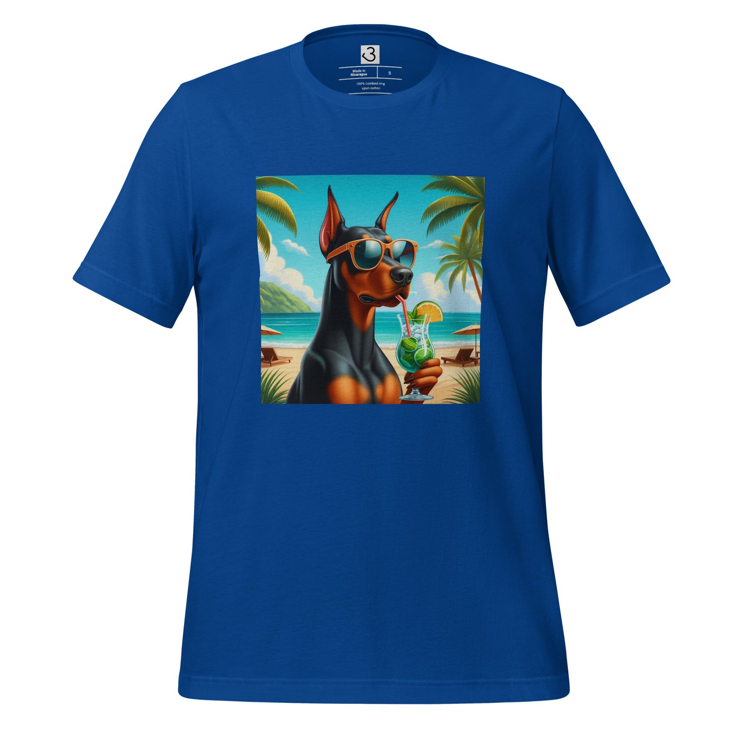 Camiseta Dóberman caribe