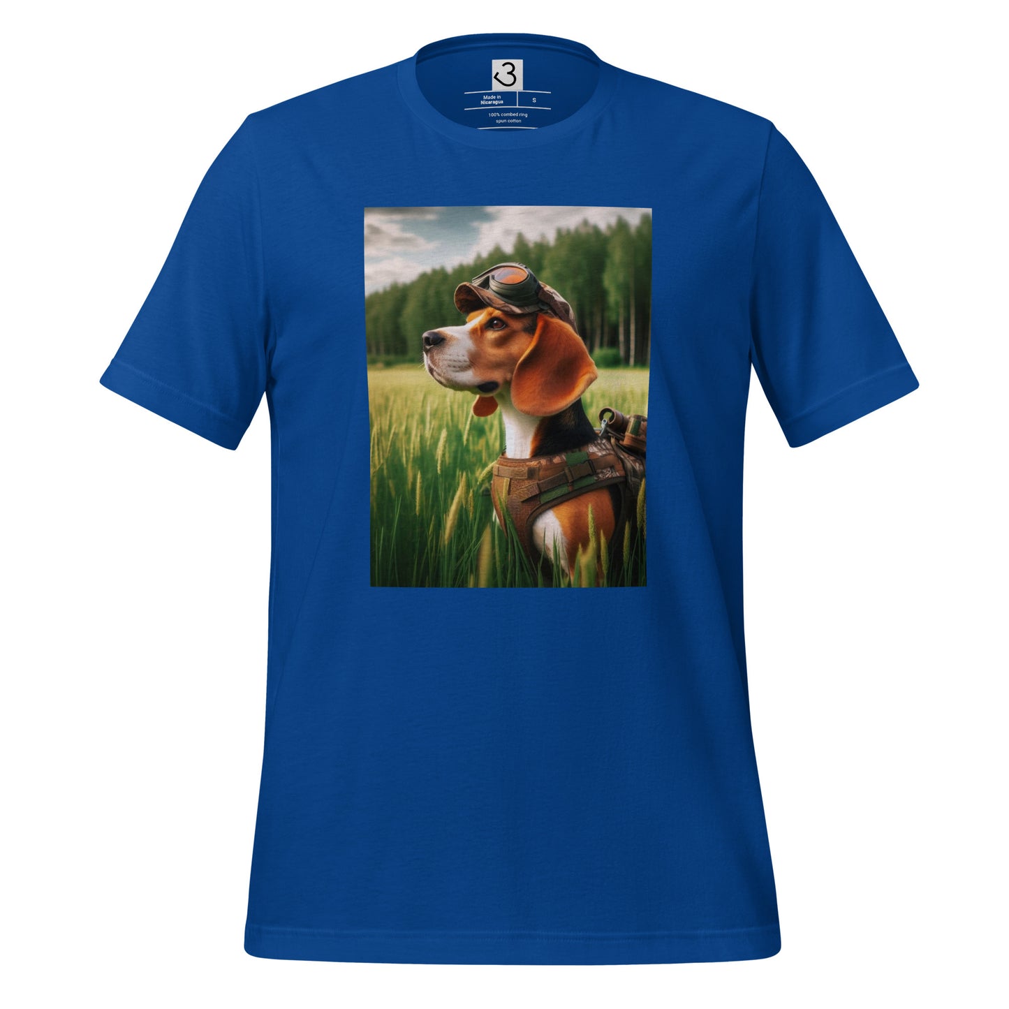 Camiseta beagle cazador