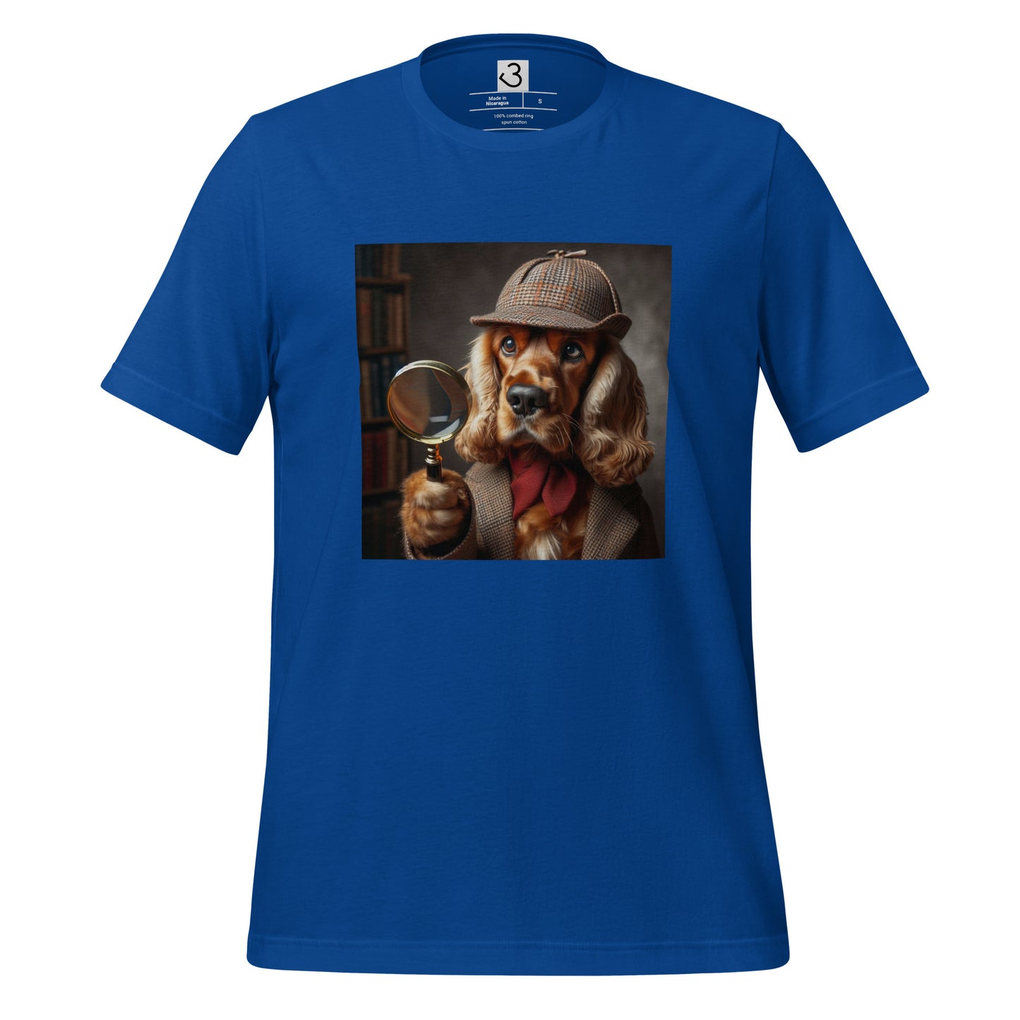 Camiseta  cocker detective