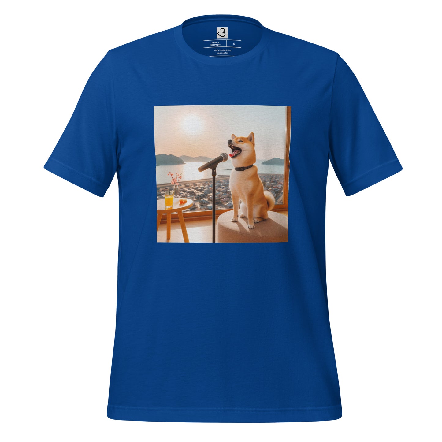 Camiseta shiba inu singer