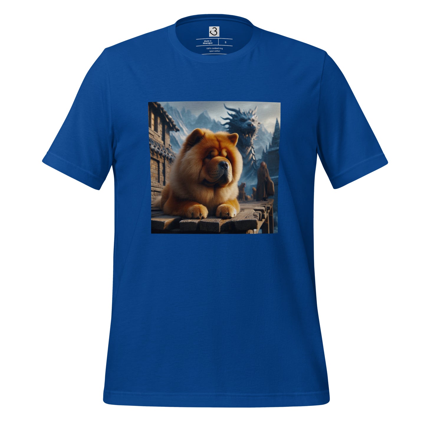 Camiseta chow chow dragon