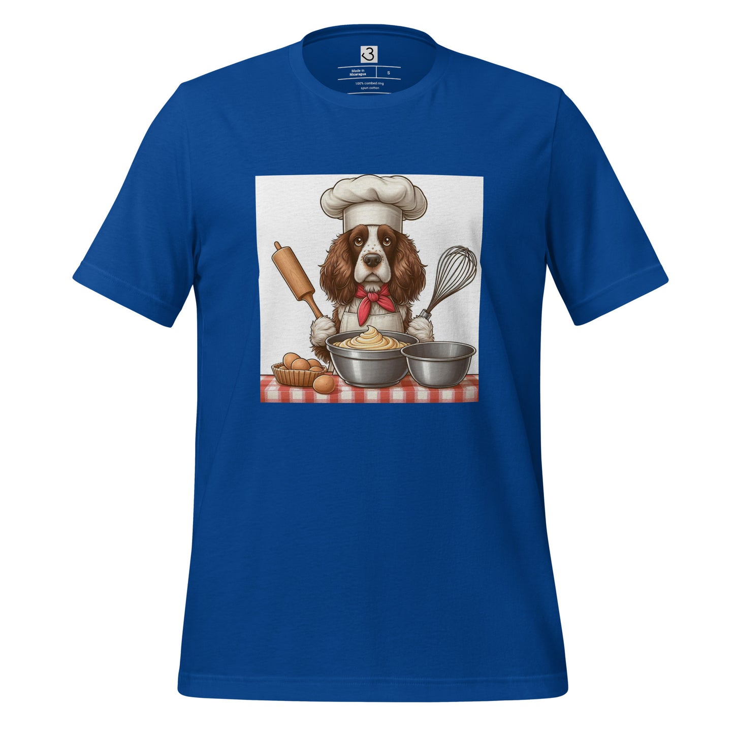 Camiseta cocker cocinero