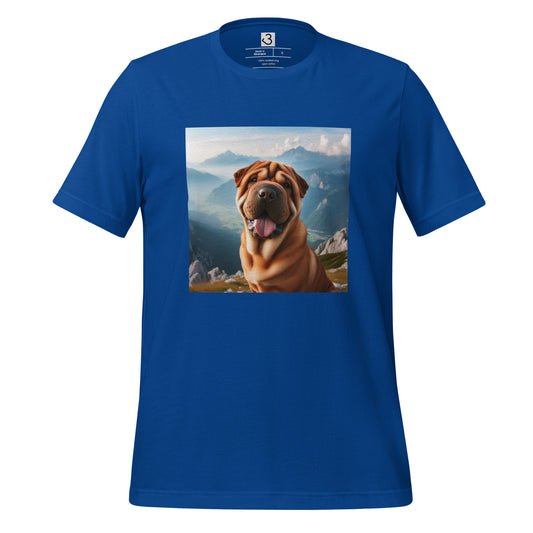 Camiseta shar pei montaña