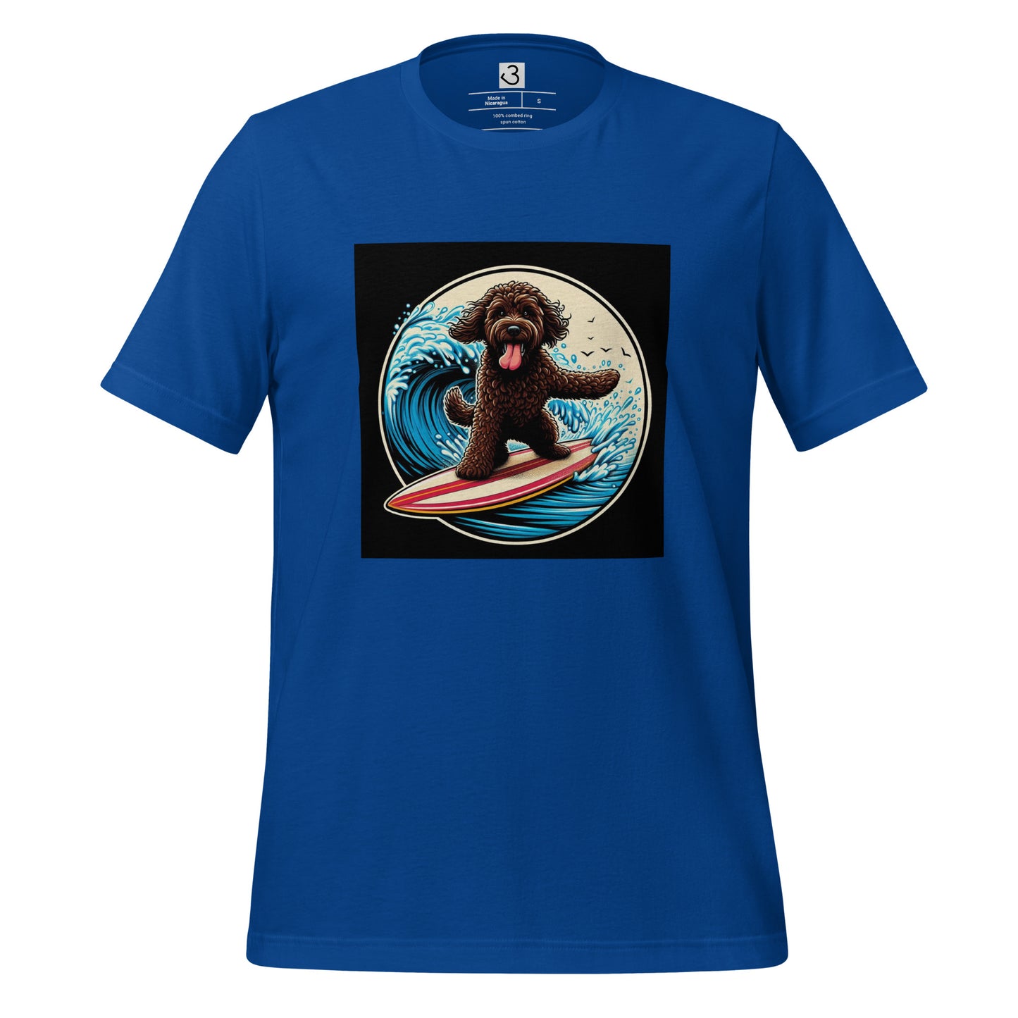 Camiseta water dog Amazing waves