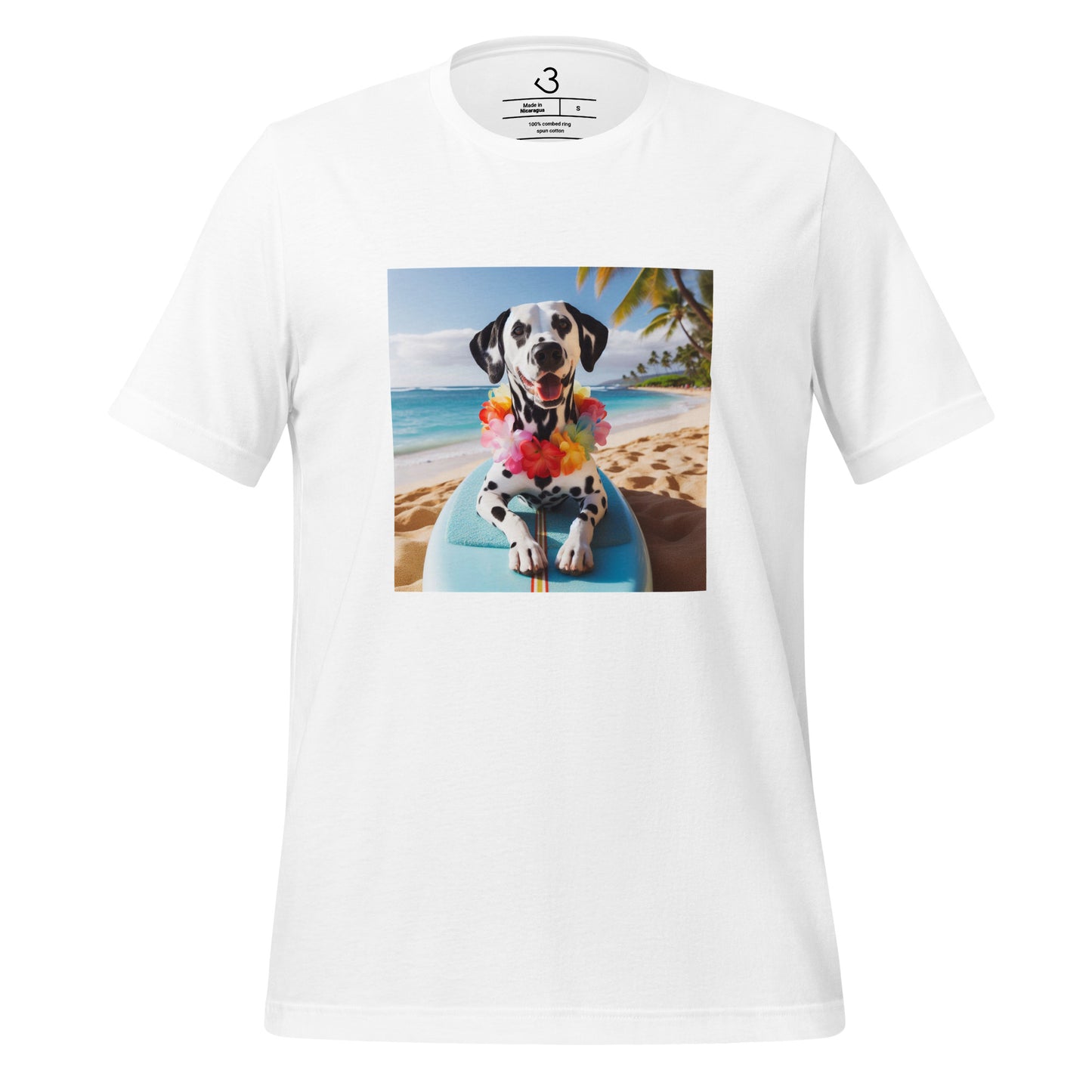 Camiseta dálmata Hawai