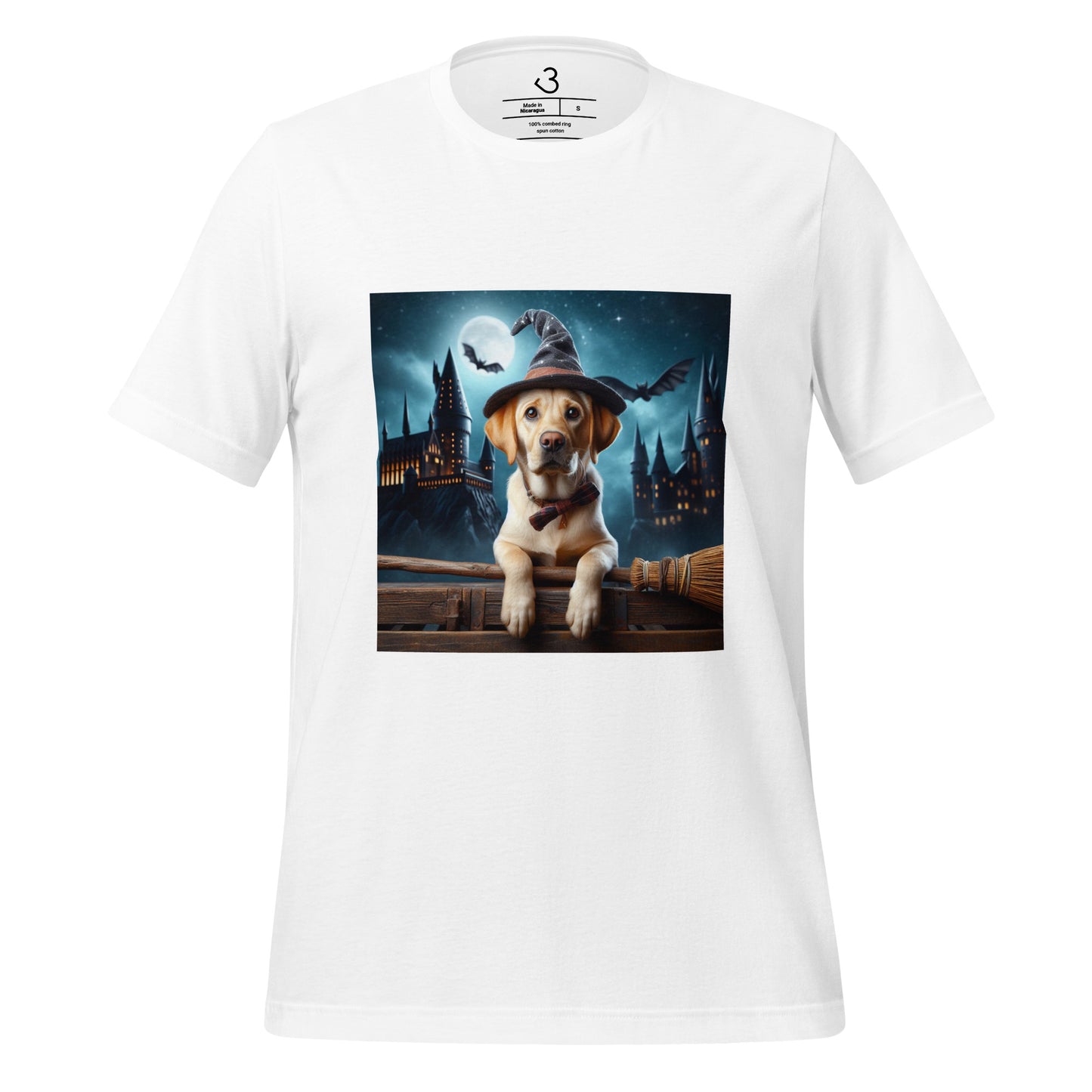 Camiseta labrador Hogwarts