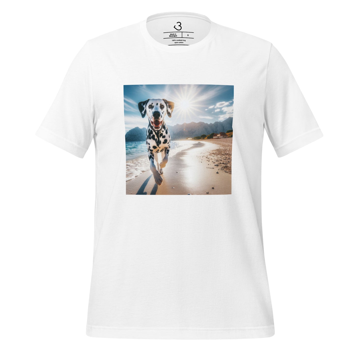 Camiseta dálmata beach