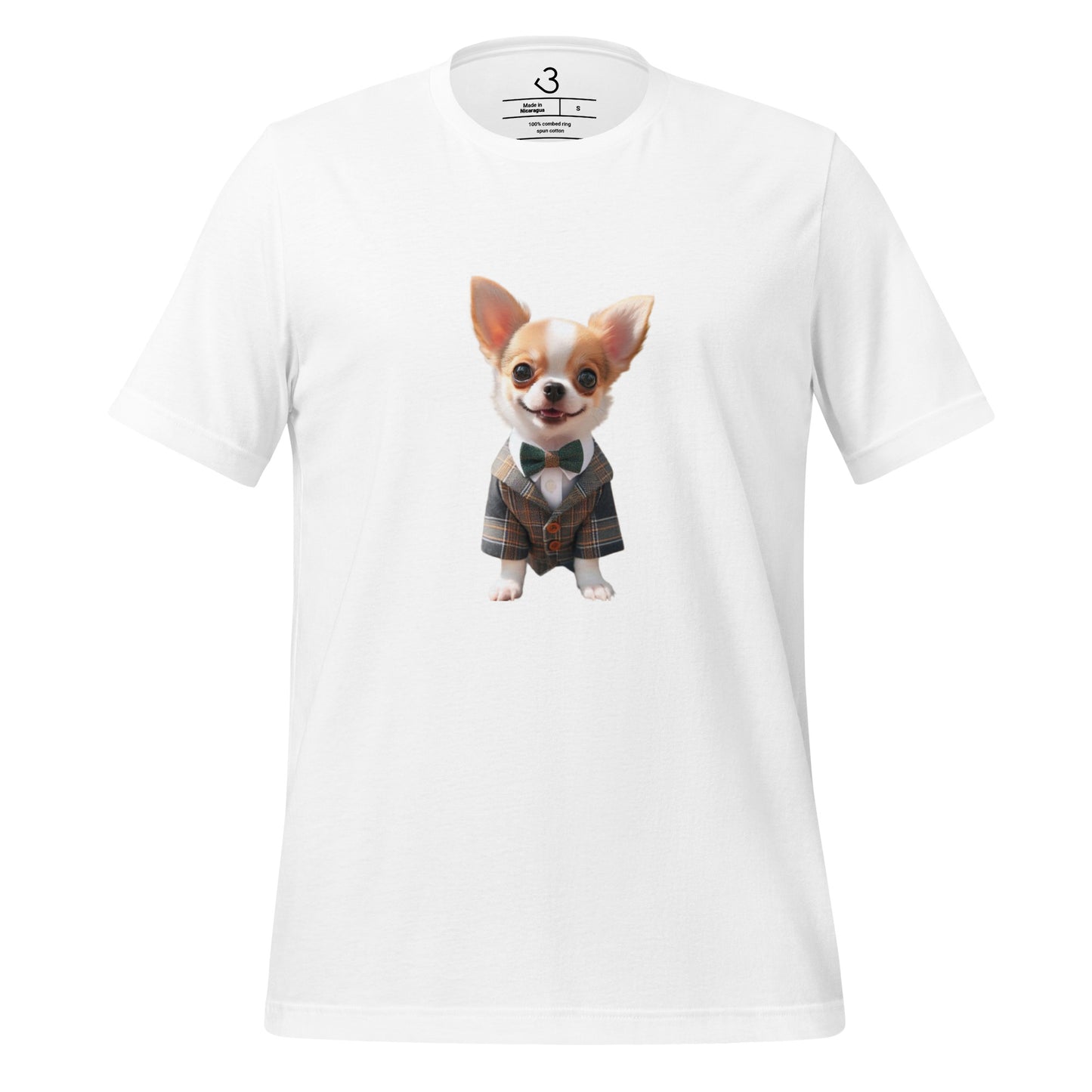 Camiseta chihuahua traje