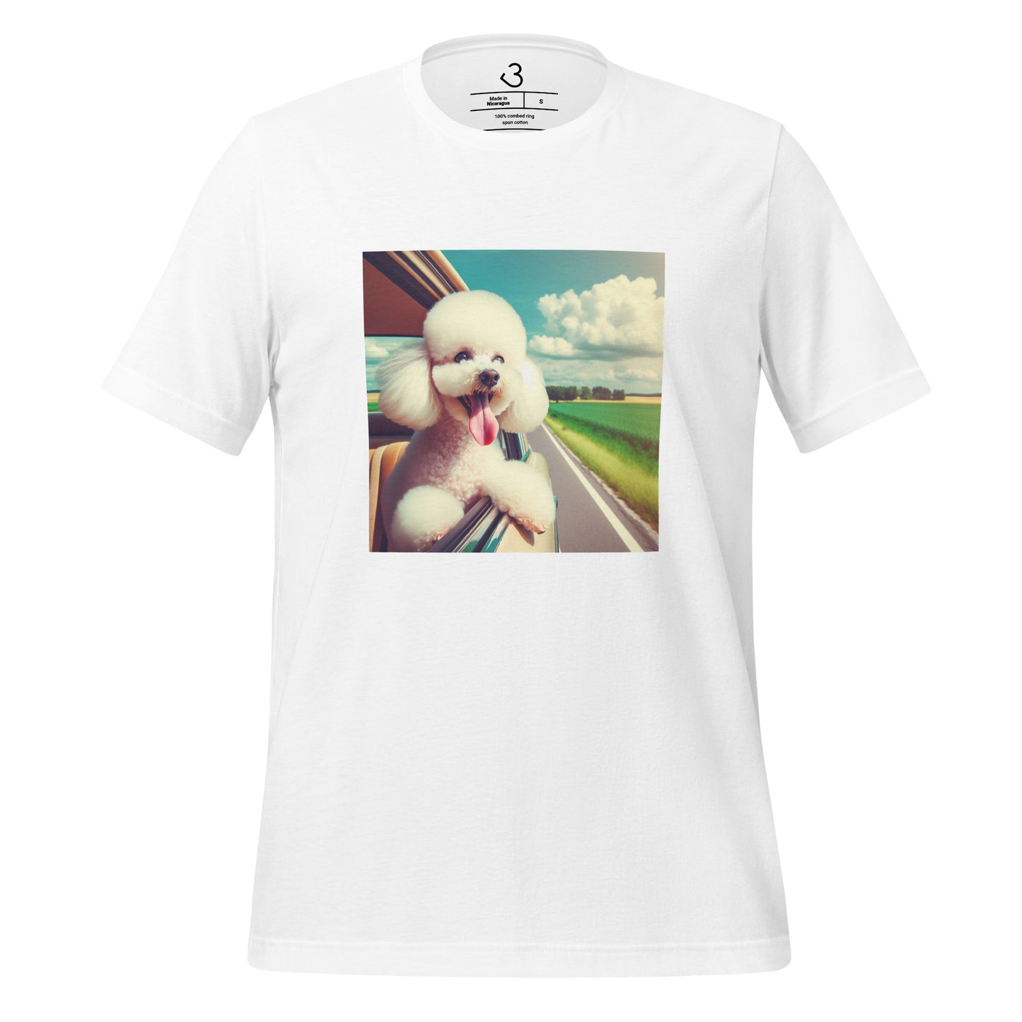 Camiseta caniche freedom