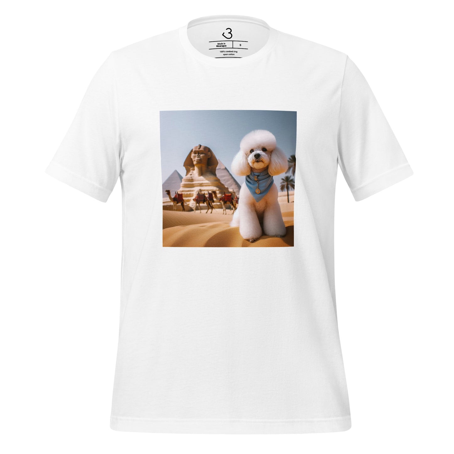 Camiseta caniche Egipto