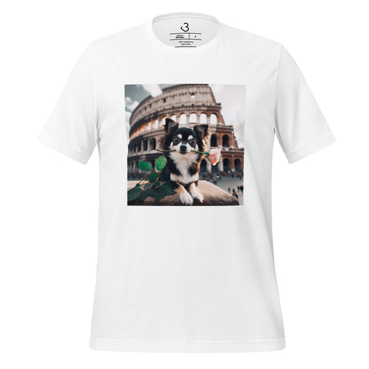 Camiseta chihuahua viajero