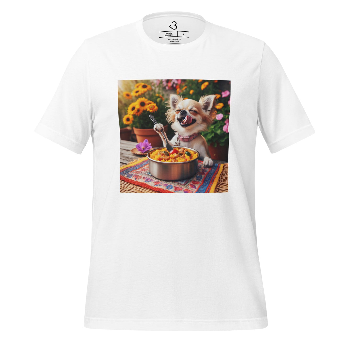 Camiseta chihuahua paella