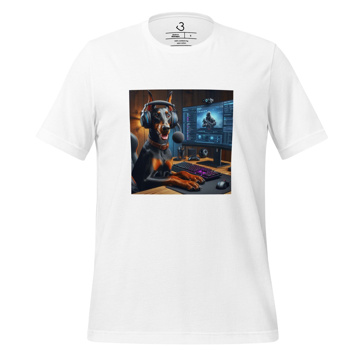 Camiseta Dóberman streamer