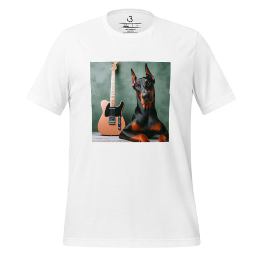 Camiseta Dóberman guitar