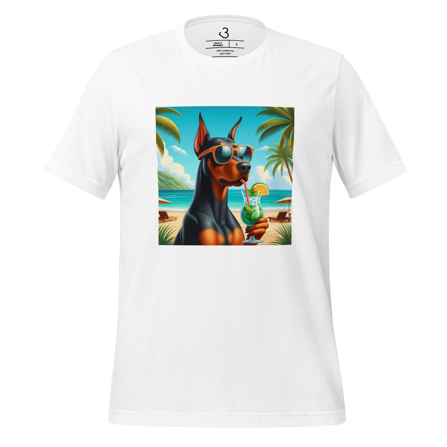 Camiseta Dóberman caribe