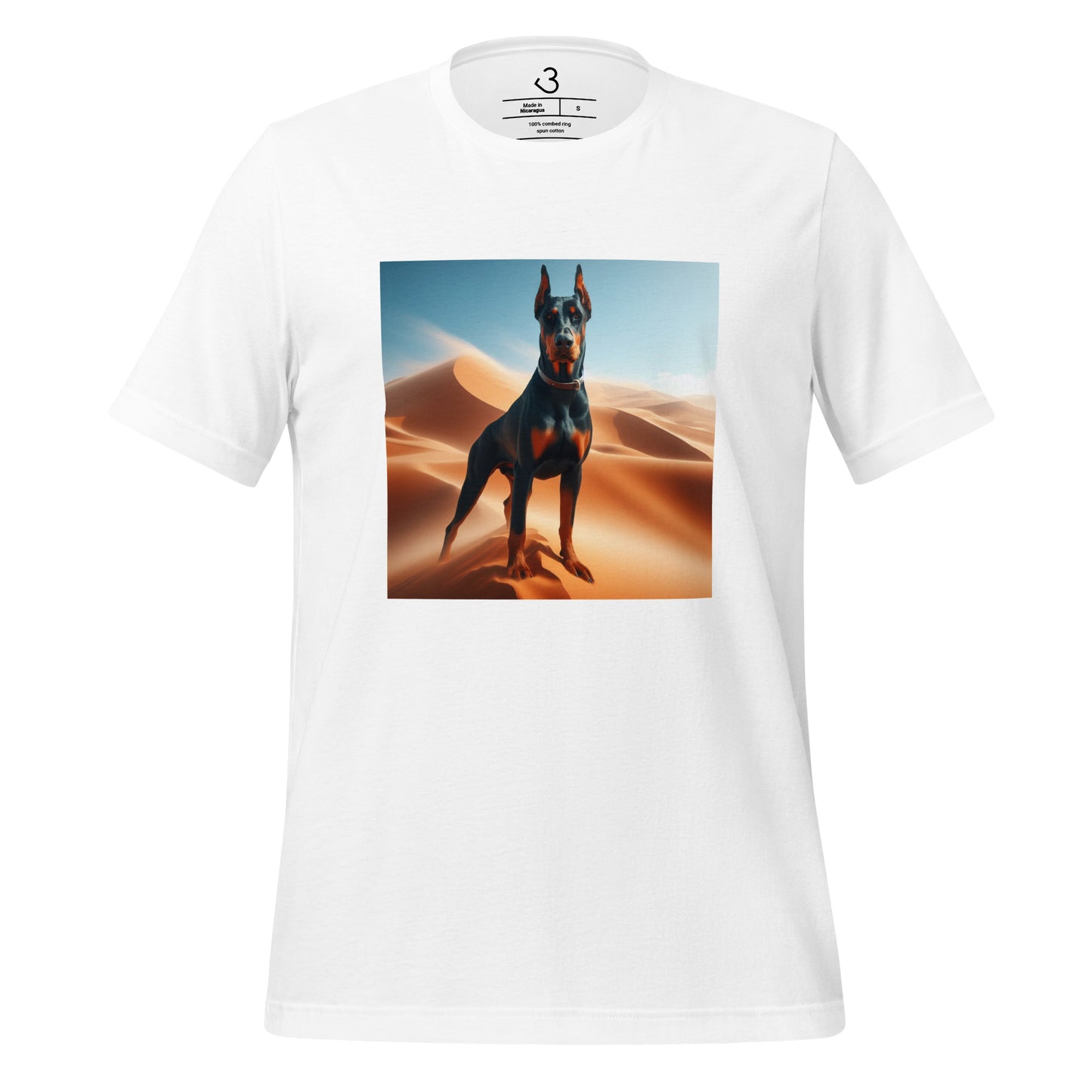 Camiseta Dóberman sand