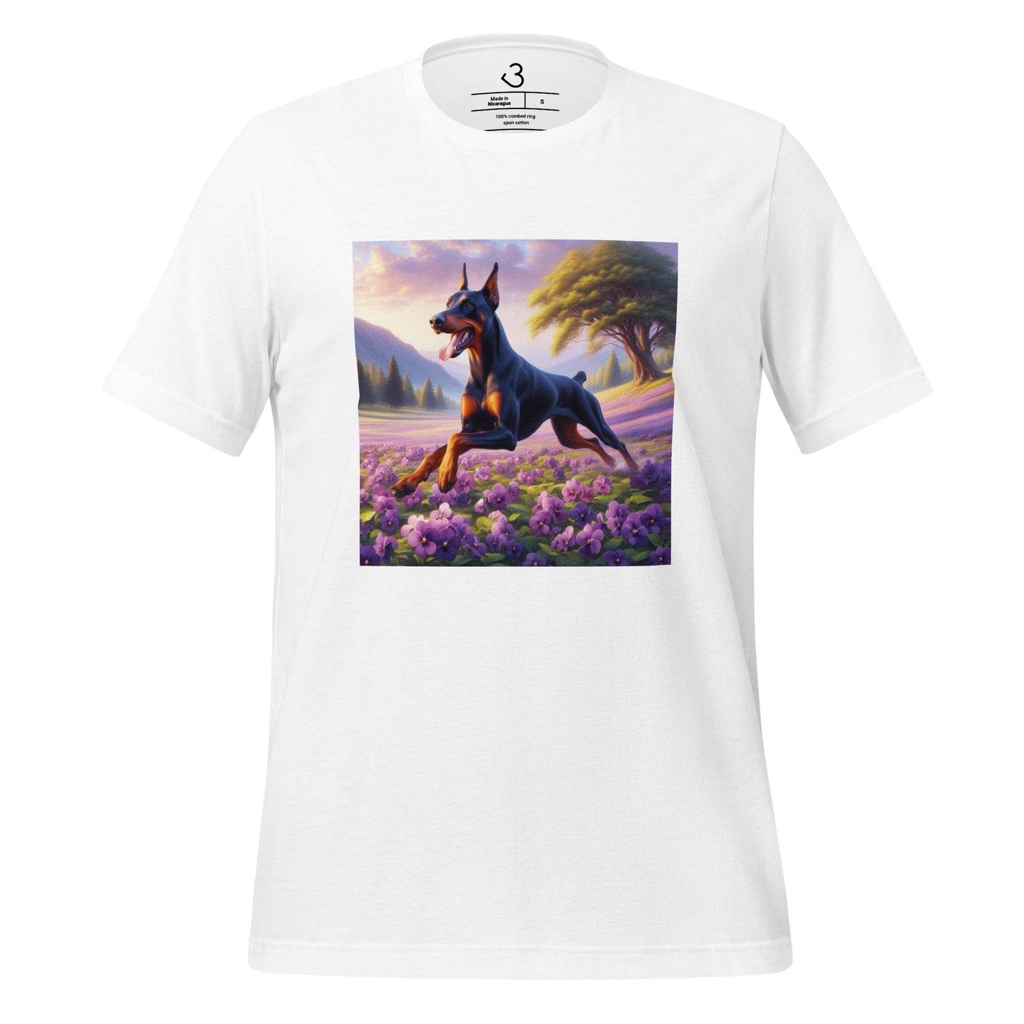 Camiseta Dóberman nature