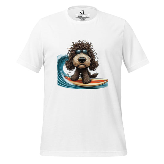 Camiseta water dog surfing