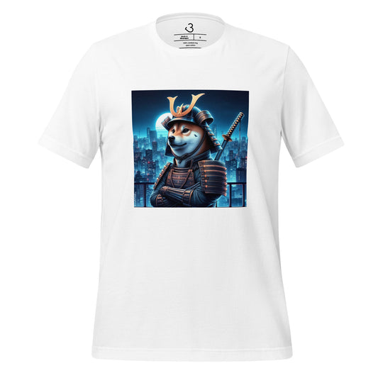 Camiseta shiba inu super samurai