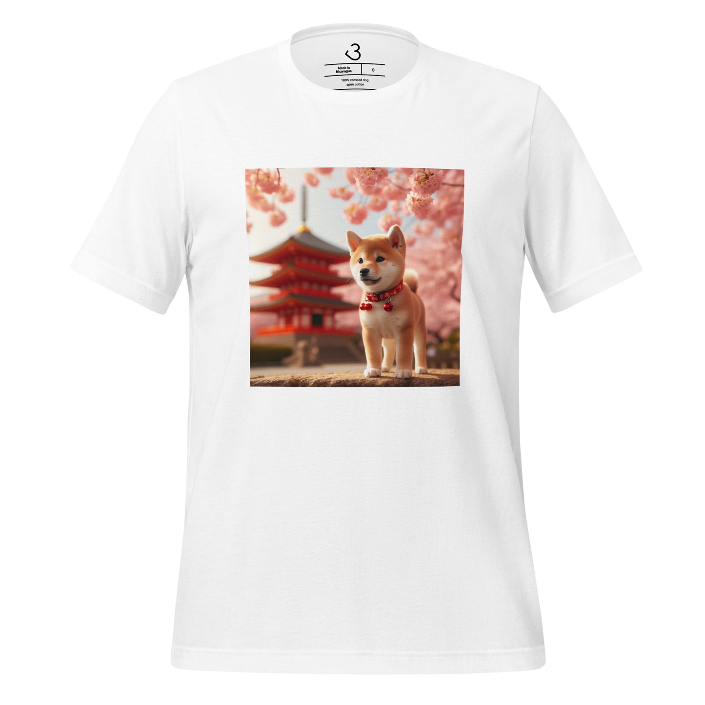 Camiseta shiba inu puppy