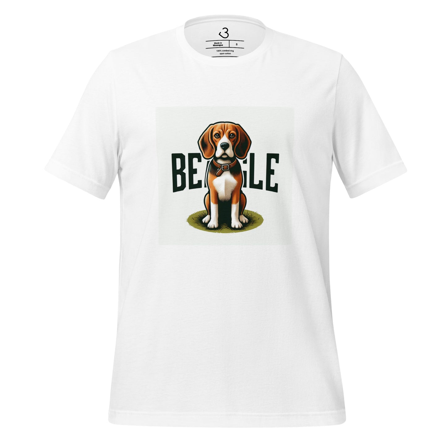 Camiseta beagle letras