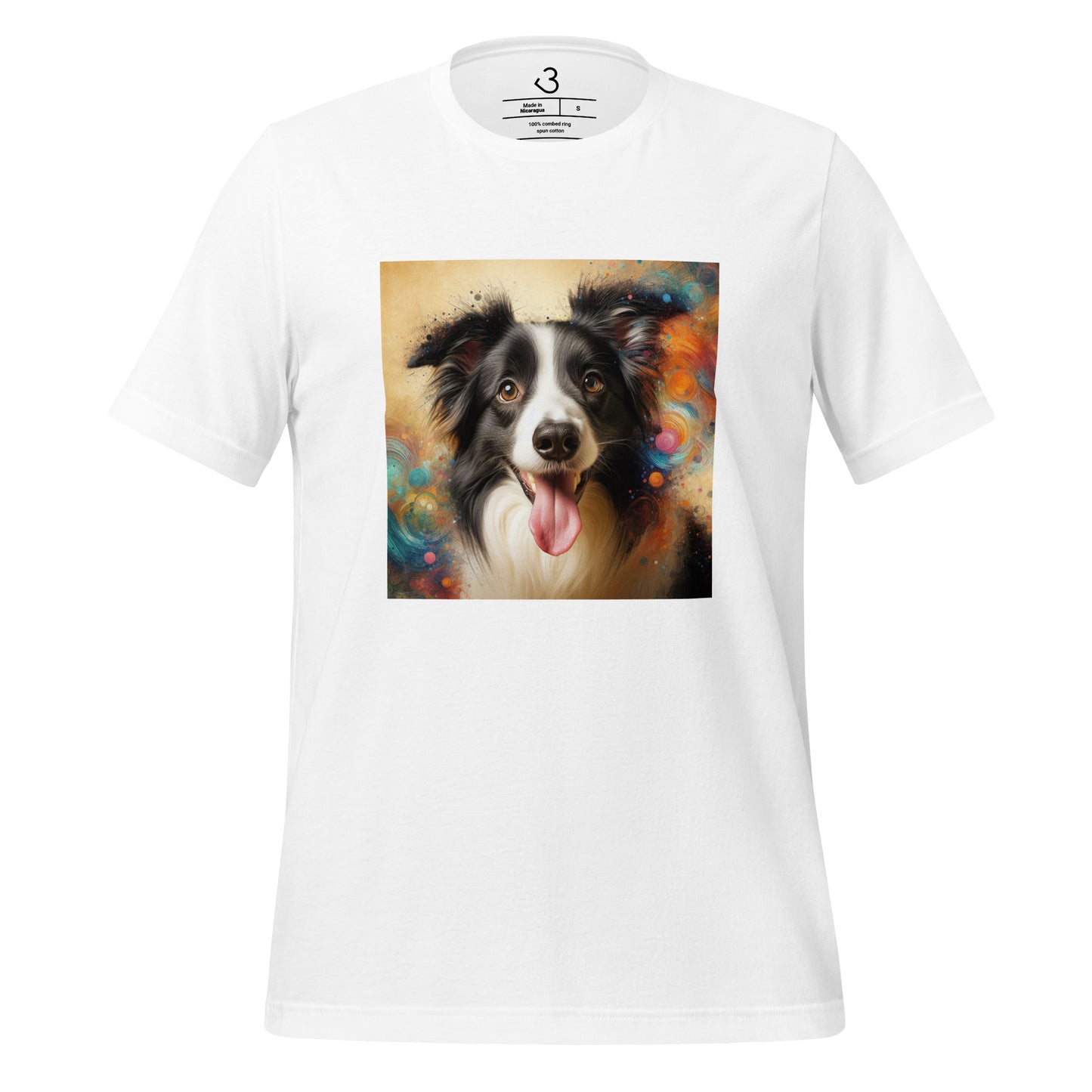 Camiseta collie art