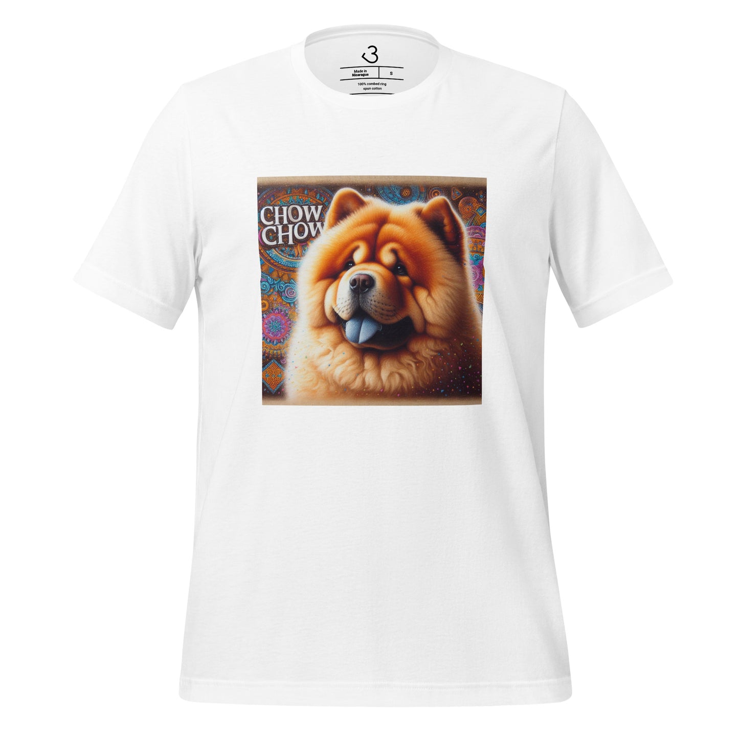 Camiseta chow chow color