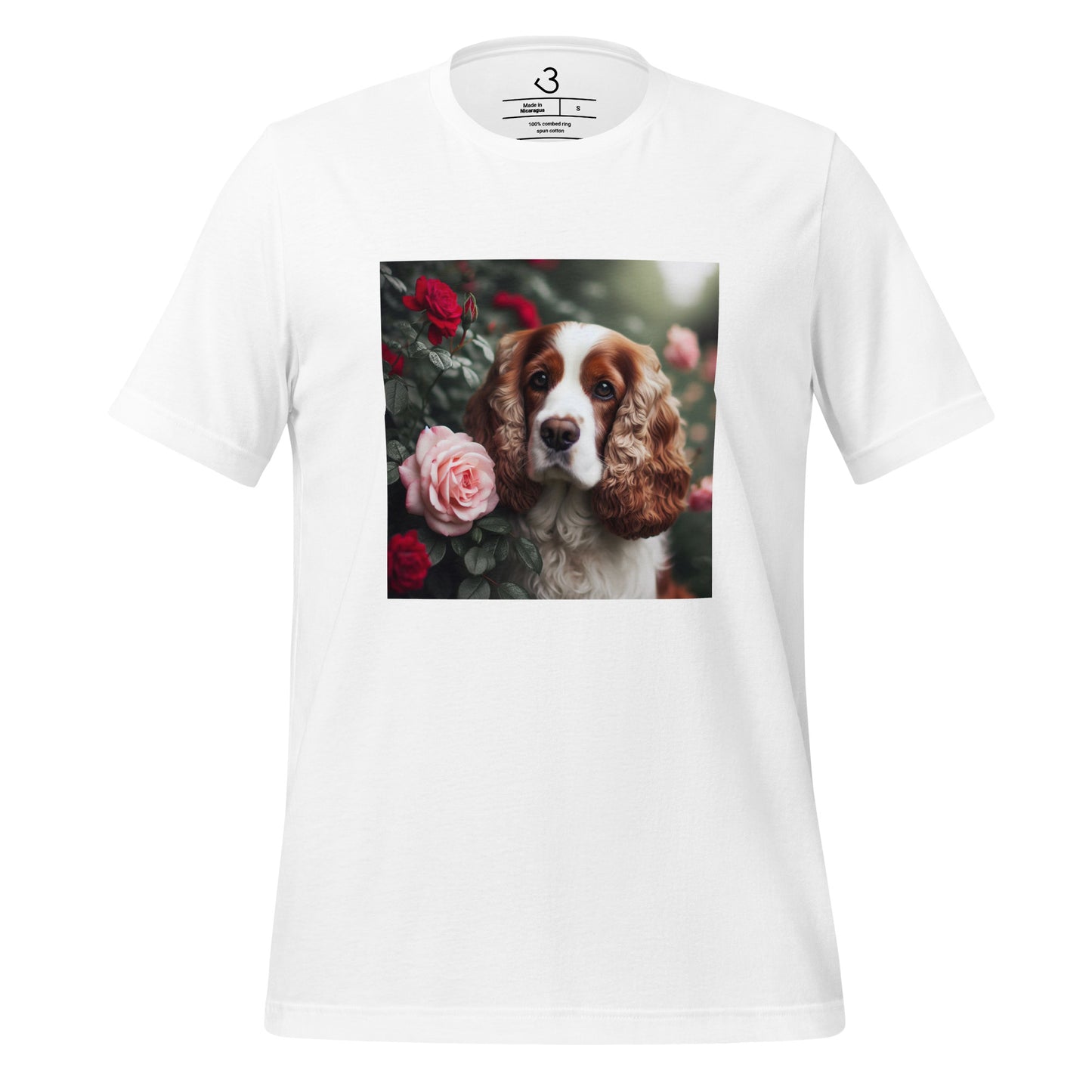 Camiseta cocker rosal