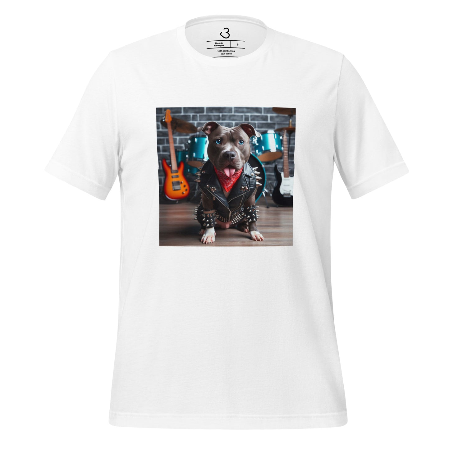 Camiseta pitbull rock