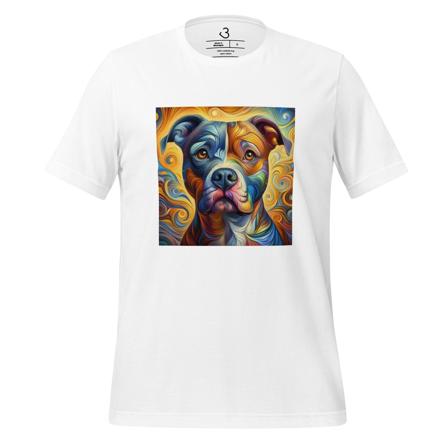 Camiseta pitbull color