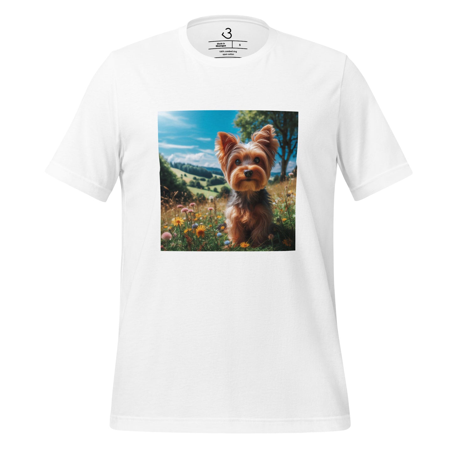 Camiseta yorkshire sunny