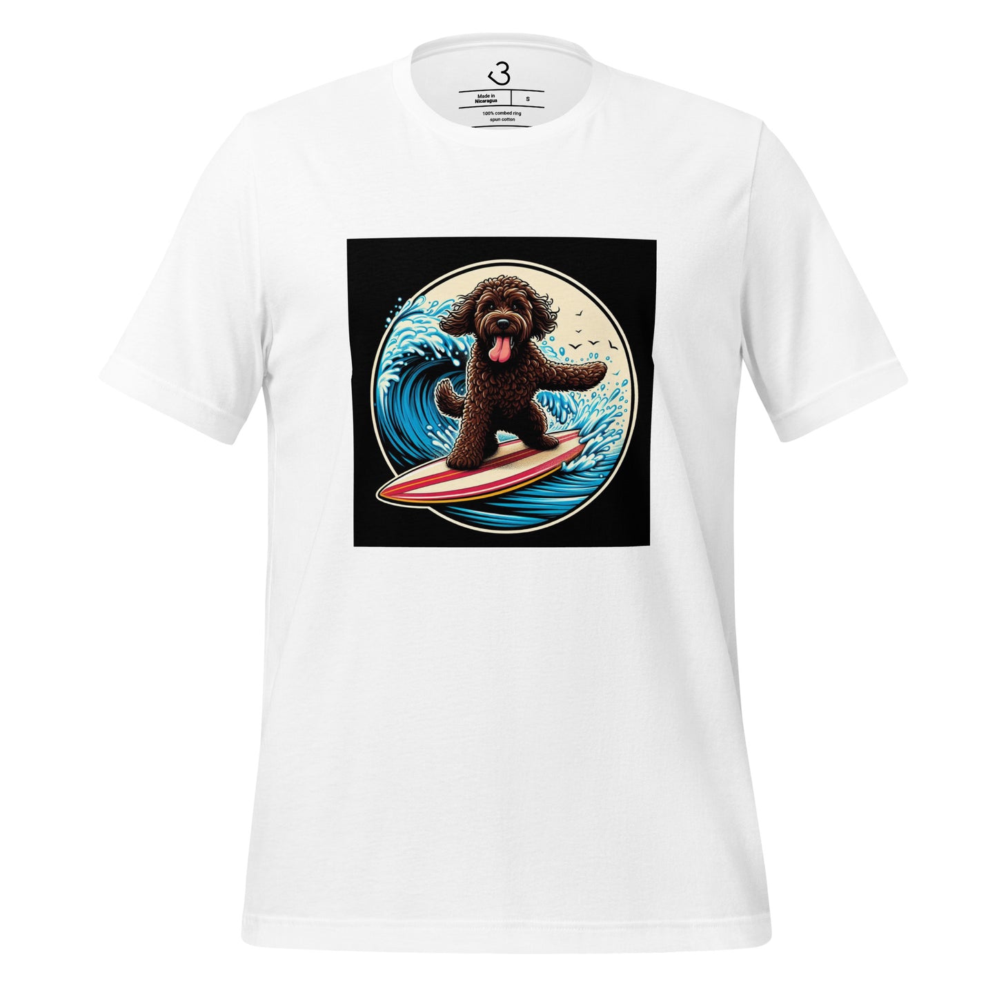 Camiseta water dog Amazing waves