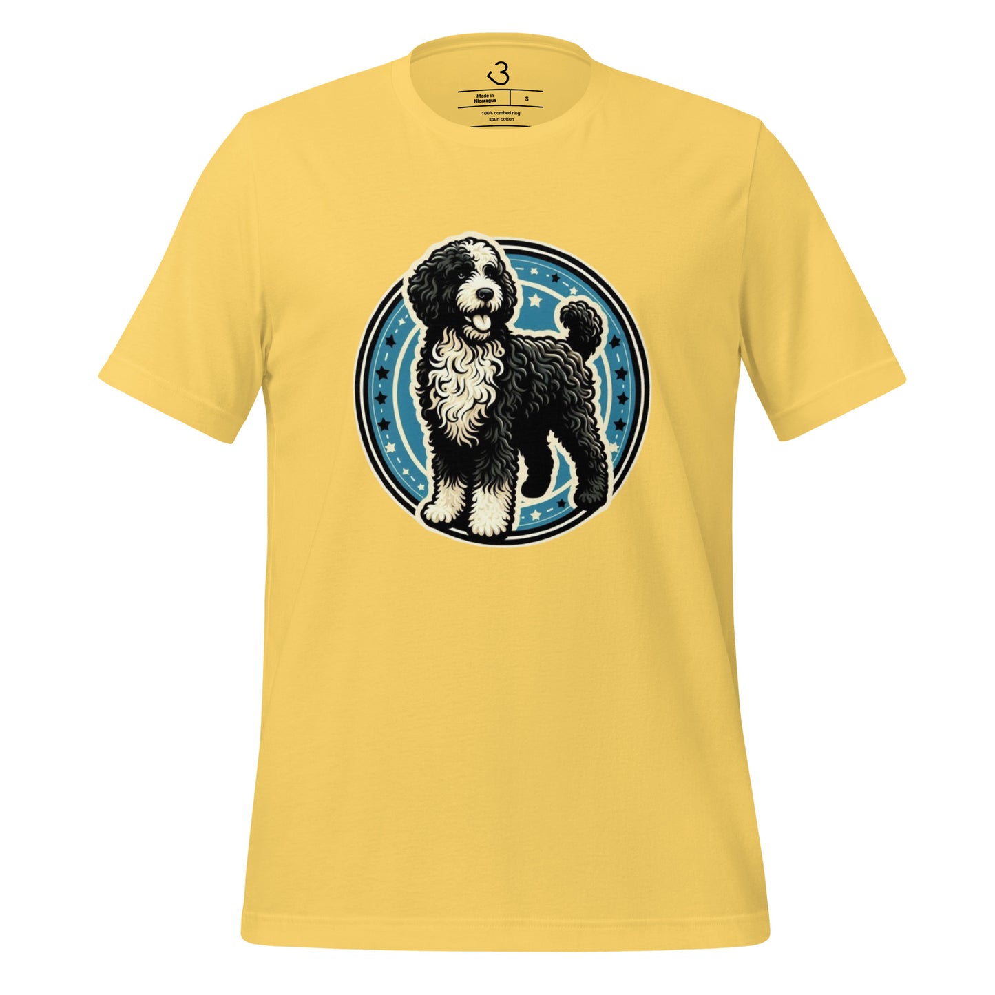 Camiseta water dog yellow