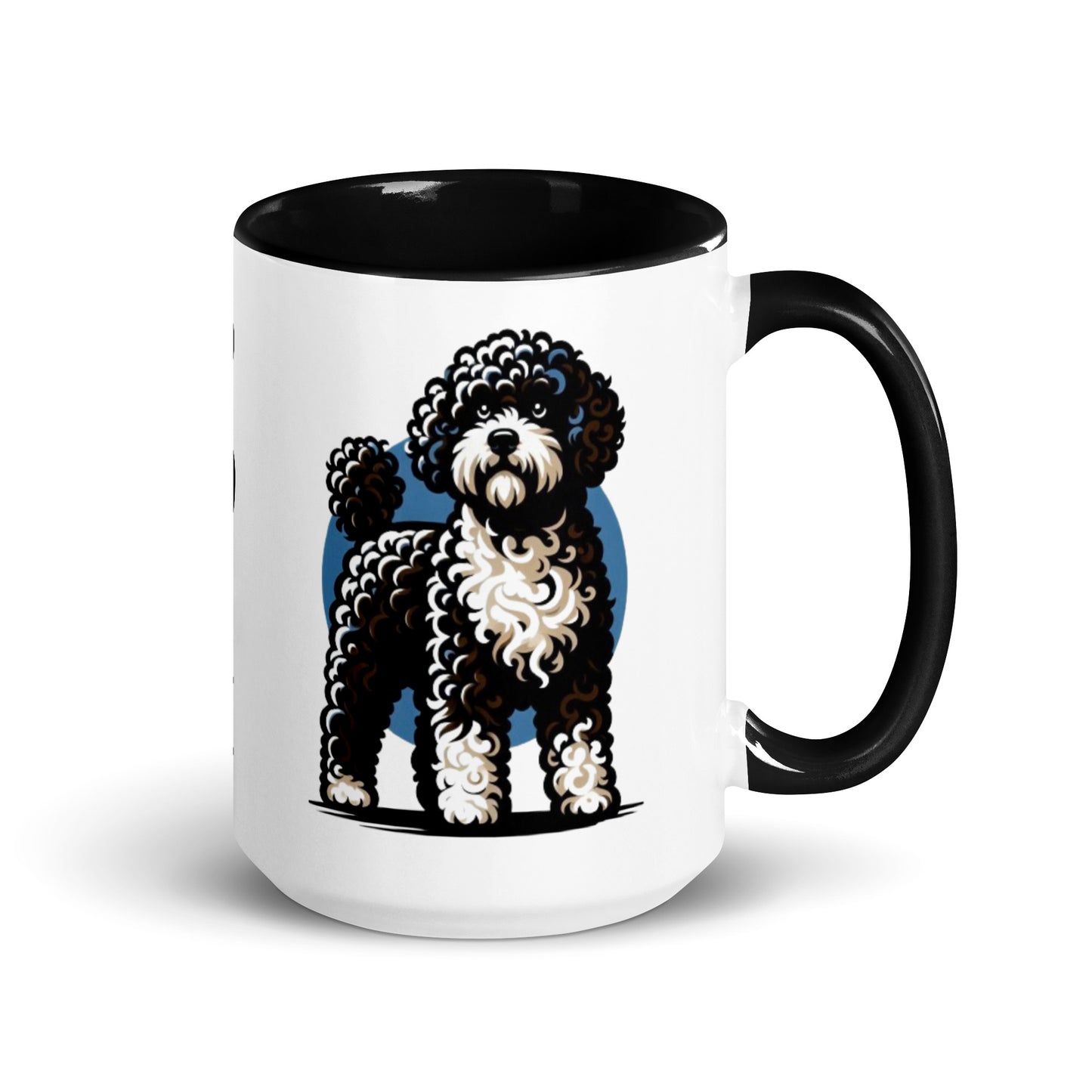 Taza color interior water dog morfo