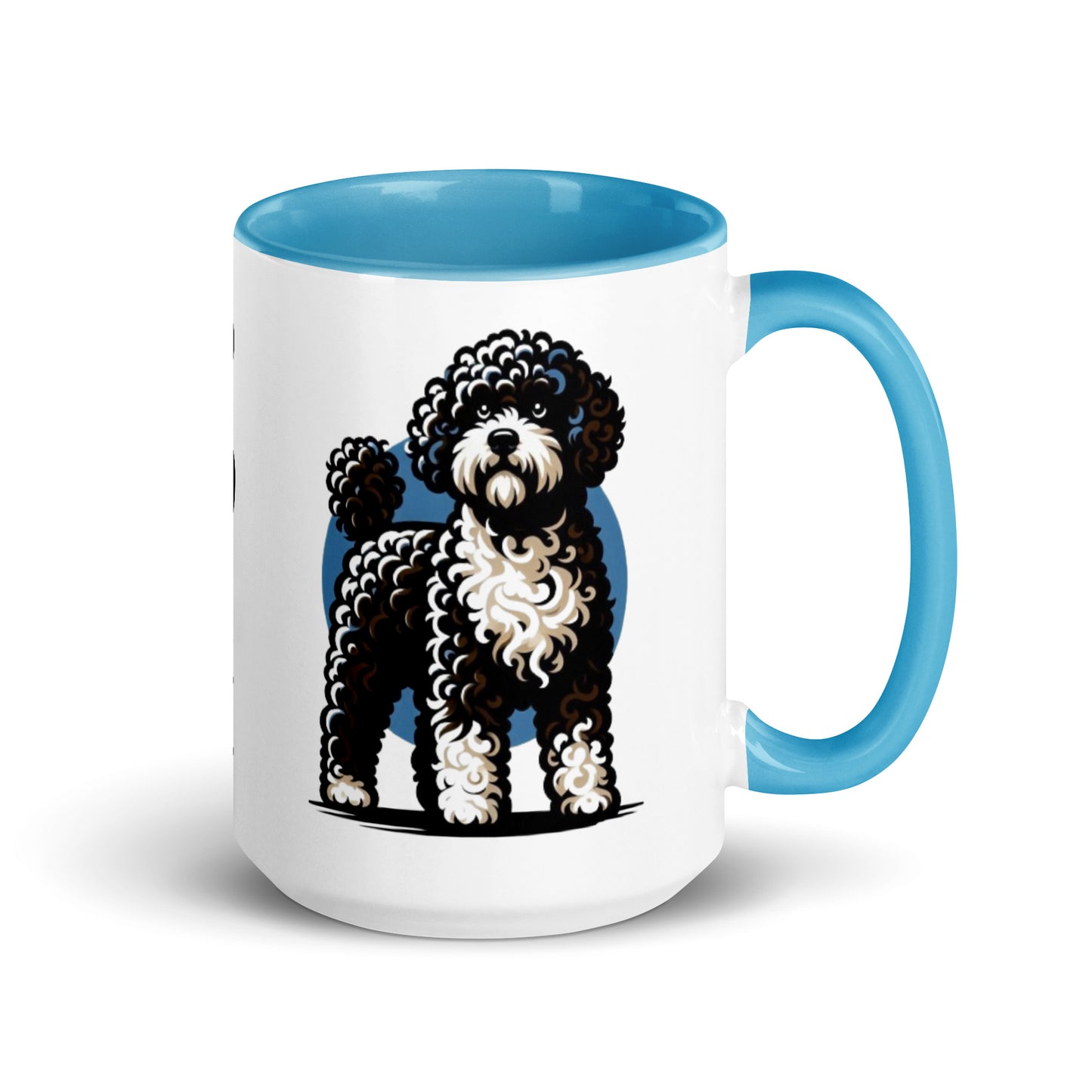 Taza color interior water dog morfo