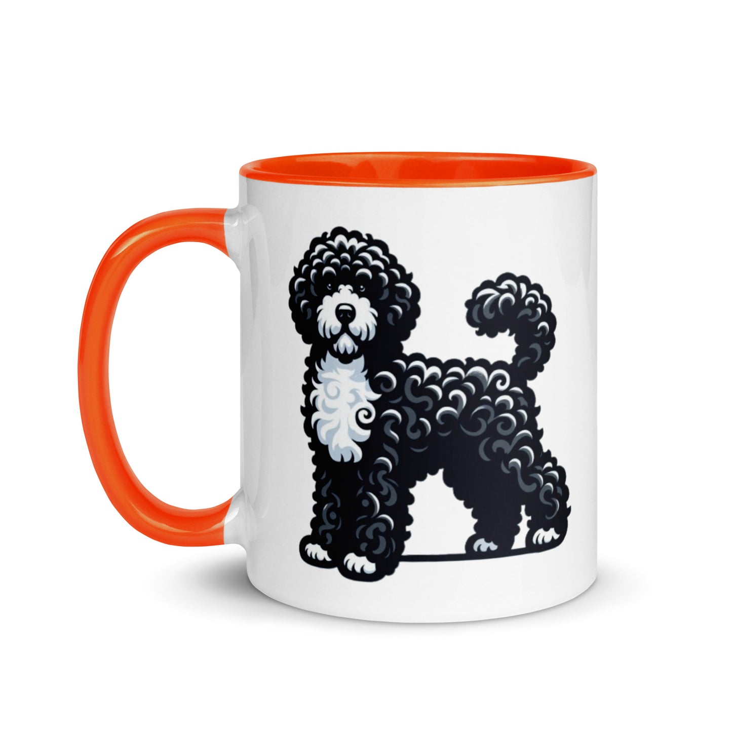 Taza color interior water dog morfo