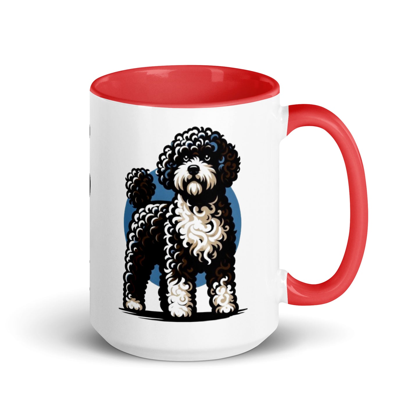 Taza color interior water dog morfo